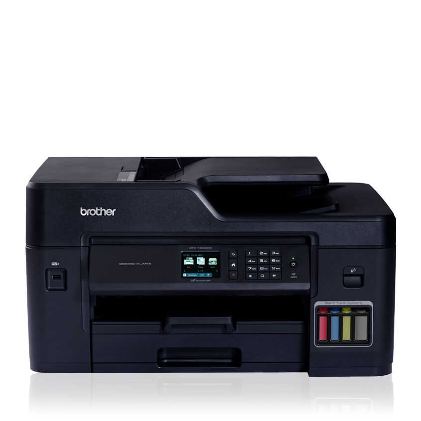 MFCT4500DW | Multifuncional de inyección de tinta a color para documentos  A3 (27.9 x 43.2 cm) con dúplex, conectividad en red inalámbrica y botellas  de tinta de ultra alto rendimiento | Brother Argentina
